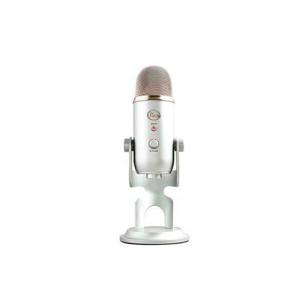 Microfono Yeti Usb Streaming Cardioid-Omni-Bi-Led- Plateado - Imagen 2