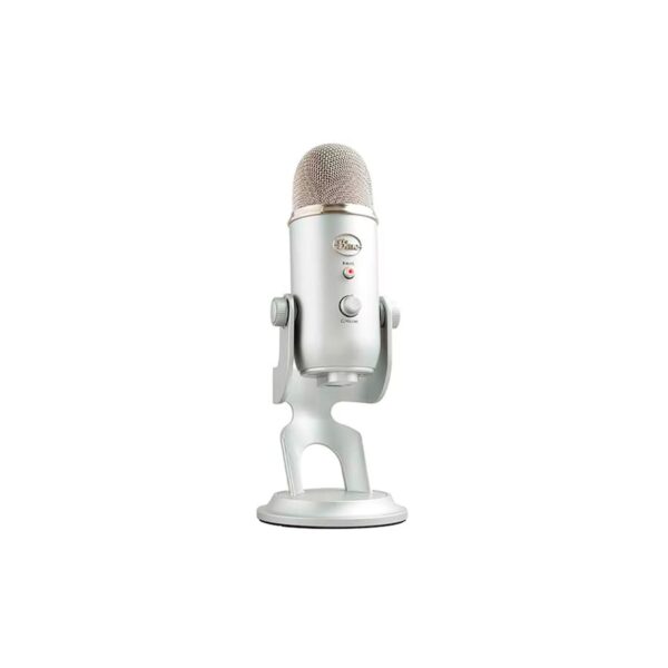 Microfono Yeti Usb Streaming Cardioid-Omni-Bi-Led- Plateado - Imagen 3
