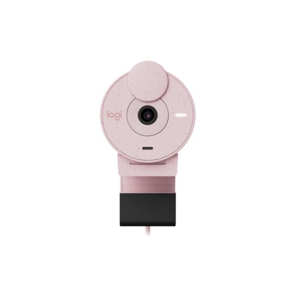 Camara Logitech Brio 300 Fhd 1080P Usb C Rosa - Imagen 4