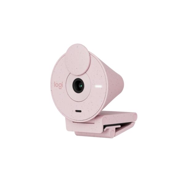 Camara Logitech Brio 300 Fhd 1080P Usb C Rosa - Imagen 5