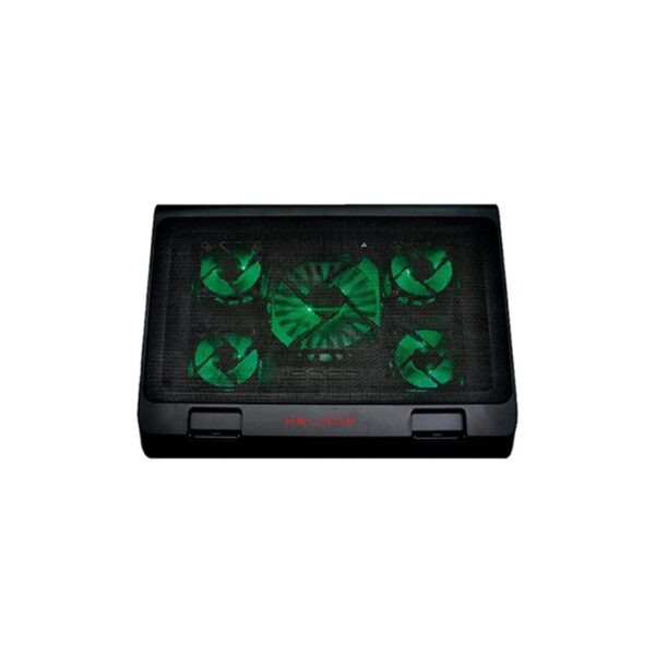 Cooler Xblade P/Notebook Glacius 17"5 Fan Usb Green Light Black