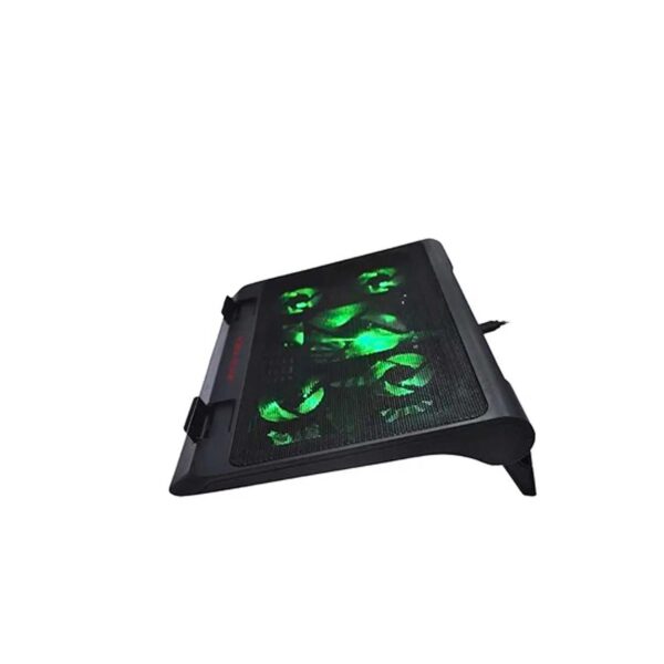 Cooler Xblade P/Notebook Glacius 17"5 Fan Usb Green Light Black - Imagen 2