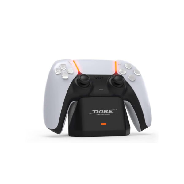 Base Cargador Dobe Para Mando Dualsense PS5 Dock Type-C Negro - Imagen 3