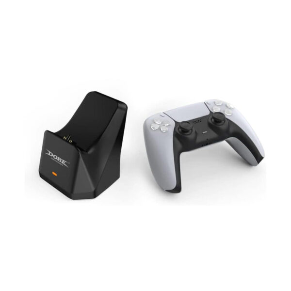 Base Cargador Dobe Para Mando Dualsense PS5 Dock Type-C Negro - Imagen 4