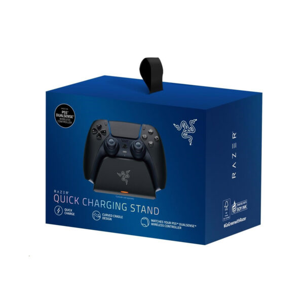 Cargador Razer Quick Charging Stand P/Control PS5 Usb-C 10W Black