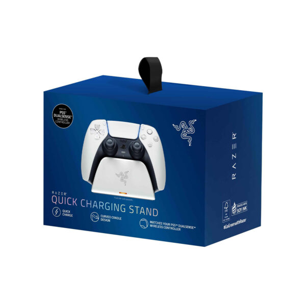 Cargador Razer Quick Charging Stand P/Control PS5 Usb-C 10W White