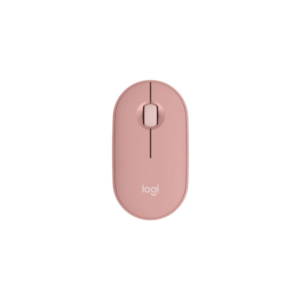 Mouse Logitech Pebble Mouse 2 M350S Bluetooth/Wireless Rosa - Imagen 2