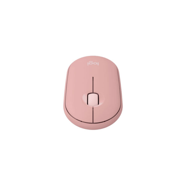 Mouse Logitech Pebble Mouse 2 M350S Bluetooth/Wireless Rosa - Imagen 3
