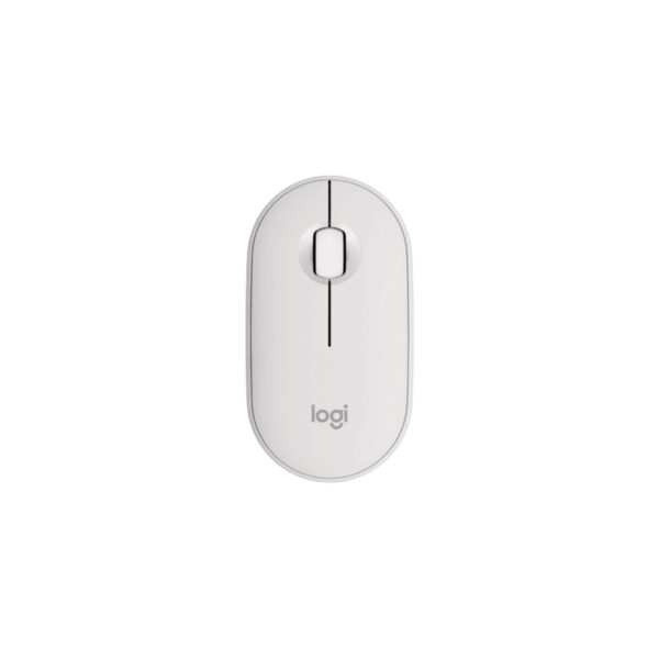 Mouse Logitech Pebble Mouse 2 M350S Bluetooth/Wireless White - Imagen 2