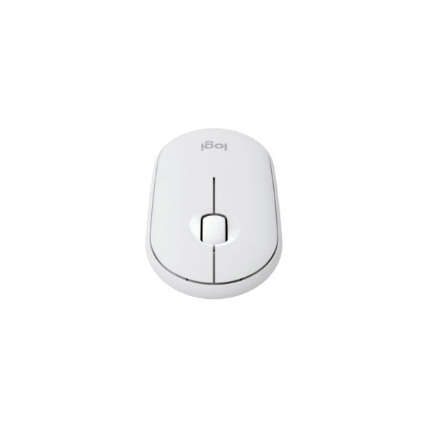Mouse Logitech Pebble Mouse 2 M350S Bluetooth/Wireless White - Imagen 3