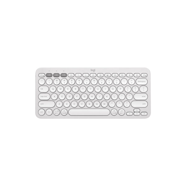 Teclado Logitech Pebble Keys 2 K380S Bluetooth/Wireless Sp White - Imagen 2