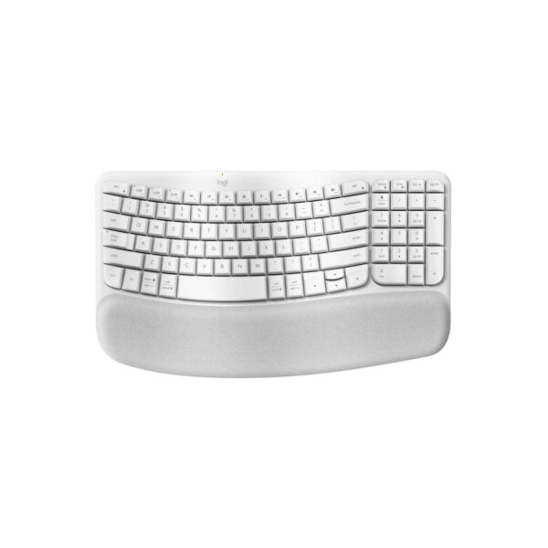 Teclado Logitech Ergo Wave Keys Wireless Bolt /Bt/Sp White - Imagen 2