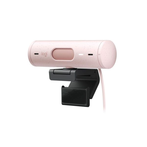 Camara Logitech Brio 500 Fhd 1080P Usb-C Rose - Imagen 4