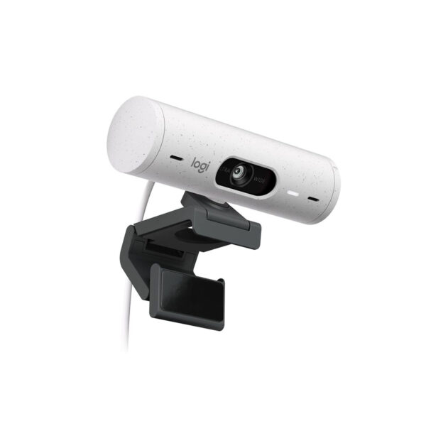 Camara Logitech Brio 500 Fhd 1080P Usb-C White - Imagen 5