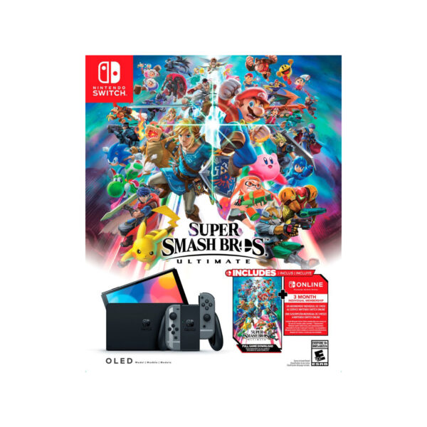 Consola Nintendo Switch Oled Edicion Super Smash Bros Ultimate - Imagen 4