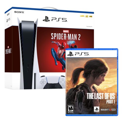 Consola PS5 Bundle Spiderman 2 + The Last Of Us