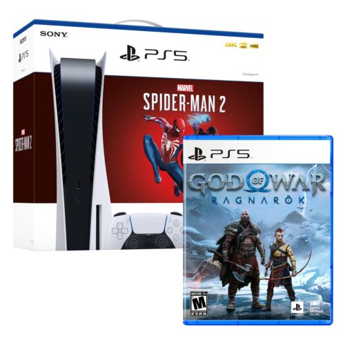 Consola PS5 Bundle Spiderman 2 + God Of War Ragnarok