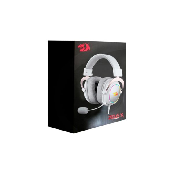 Audifonos Gamer Redragon Zeus X Rgb H510W-Rgb White - Imagen 5