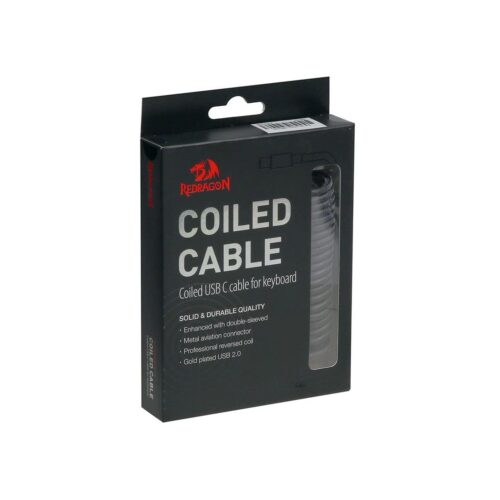 Cable Para Teclado Redragon Coiled A115B Black