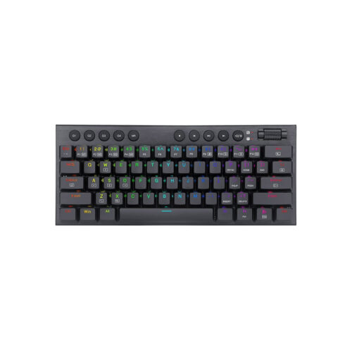 Teclado Gamer Redragon Horus Mini 60% Cableado English K632-Rgb Black Red Switch