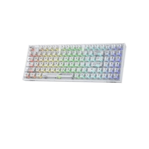 Teclado Gamer Redragon Pollux Pro K628 Ct Rgb Pro English White - Imagen 2