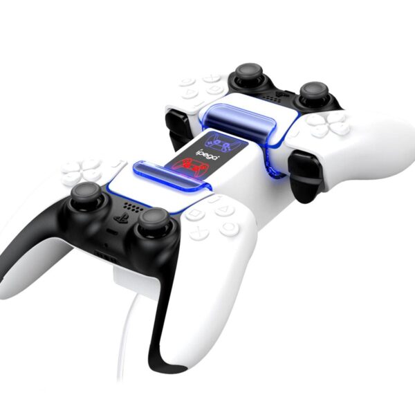 Base de Carga Ipega Mando Dualsense PS5 White Pg P5003 - Imagen 4
