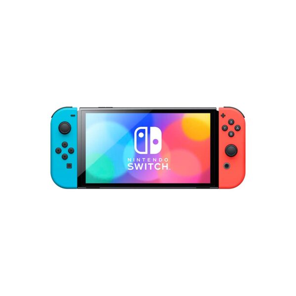 Consola Nintendo Switch Modelo Oled Neon + Estuche 1680 Blanco - Imagen 3
