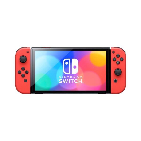 Consola Nintendo Switch Oled Mario Red + Estuche 1680 Blanco - Imagen 3