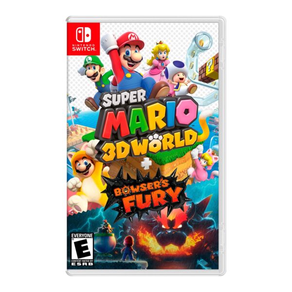 Consola Nintendo Switch Oled Mario Red + Super Mario Wonder + Mario 3D World Bowsers Fury - Imagen 6