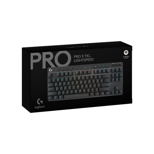 Teclado Gamer Logitech Pro X Tkl Lightspeed Usa Black