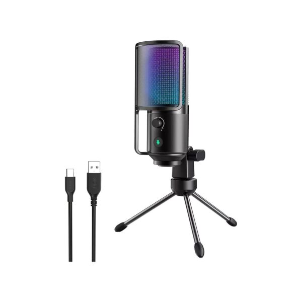 Micrófono Fifine K669 Pro 3 Con Soporte Usb Black - Imagen 2
