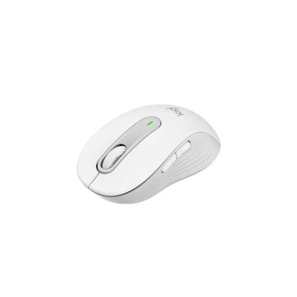 Mouse Logitech Signature M650 Silent Wireless Bluetooth White - Imagen 2
