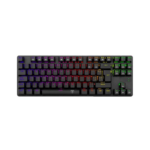 Teclado T-Dagger Bora Black Rgb Spanish T-Tgk315-Bl-Sp Blue Switch