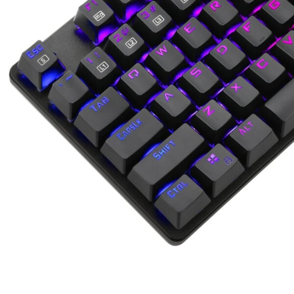 Teclado Gamer T-Dagger Arena Rainbow Spanish T-Tgk321-Br Black Brown Switch - Imagen 4