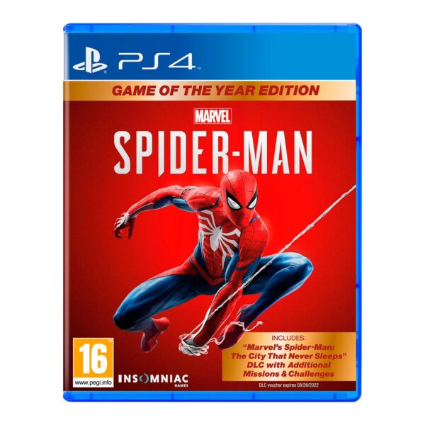 Spiderman Game Of The Year Edition Playstation 4 Euro