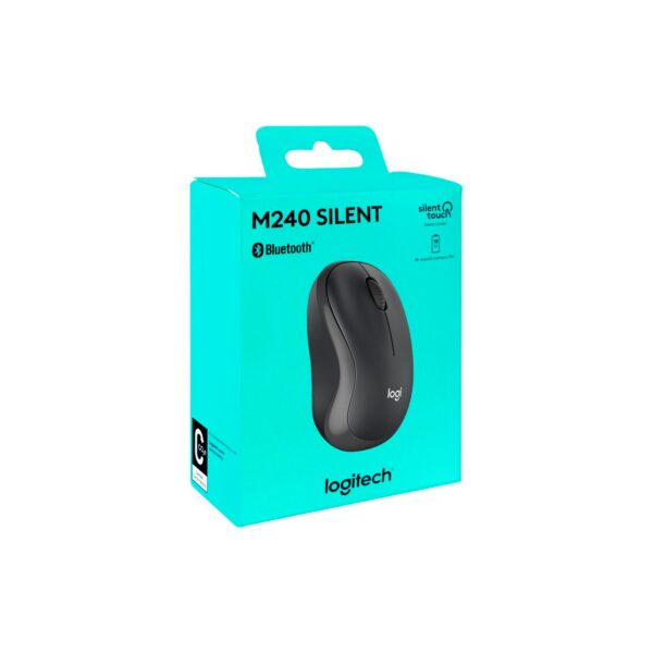 Mouse Logitech M240 Silent Wireless Bt Black - Imagen 4