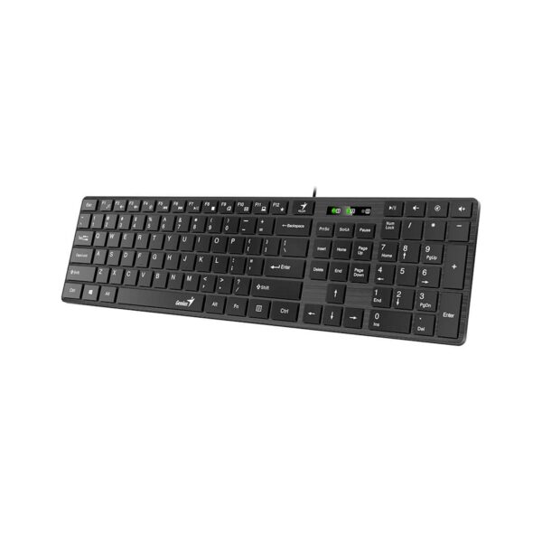 Teclado Genius Smarts Slimstar 126 Usb Multimedia Sp White - Imagen 2