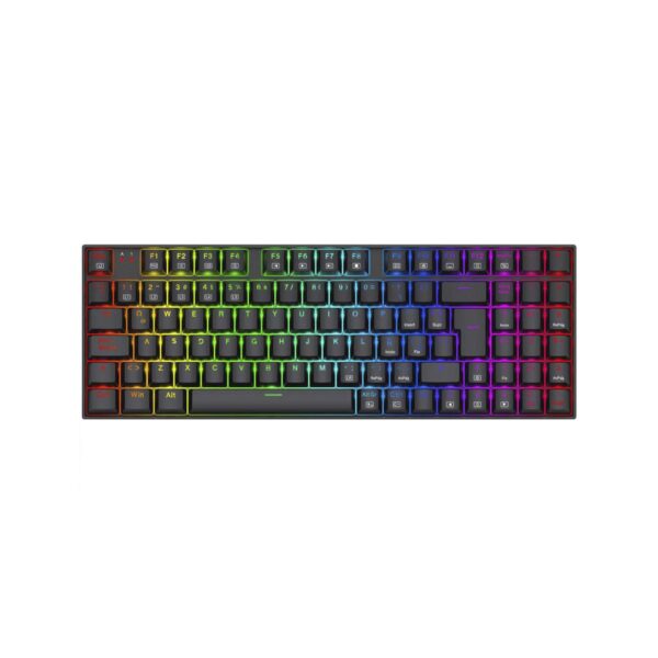 Teclado Redragon Ziggs K669 Rgb Sp Spanish Red