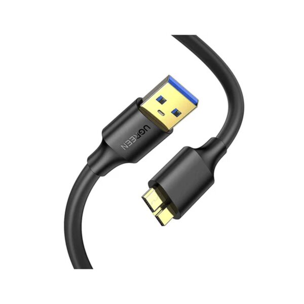 Cable Ugreen Usb 3.0 Micro Usb 3.0 0.5 Metros 10840 Black - Imagen 3