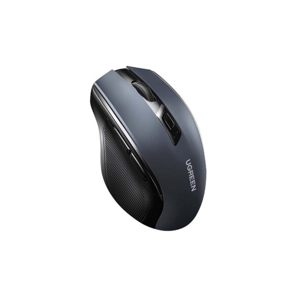 Mouse Inalámbrico Ugreen Mu006 Ergonómico 2.4G 4000Dpi Silence Design Black