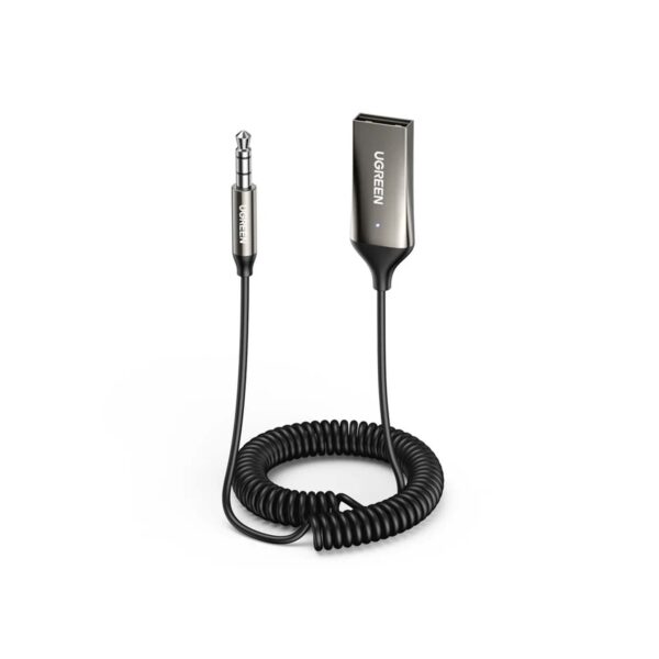 Adaptador Ugreen Auxiliar A Bluetooth 5.0 Black