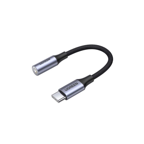 Adaptador Ugreen Av161 Usb-C A 3.5Mm Audio-80154 Black