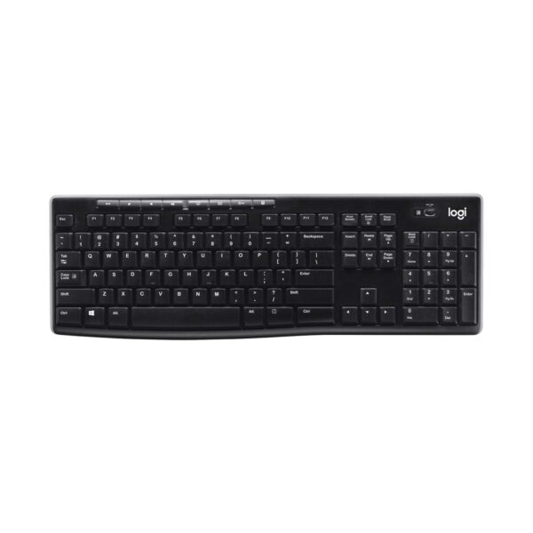 Teclado Logitech K270 Wireless Unifying Usb Sp Black