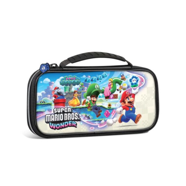 Estuche Game Traveler Deluxe Travel Case Nintendo Switch Super Mario Bros Wonder - Imagen 2