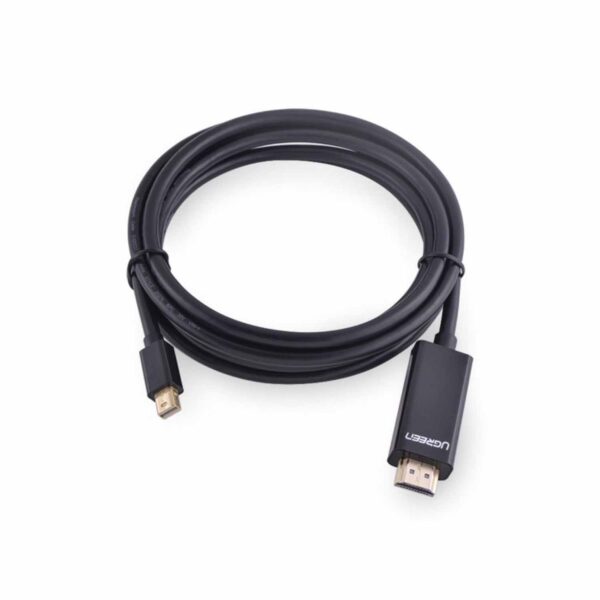 Cable Ugreen Mini Dp Male To Hdmi Cable 4K 3M 10455 Black - Imagen 2