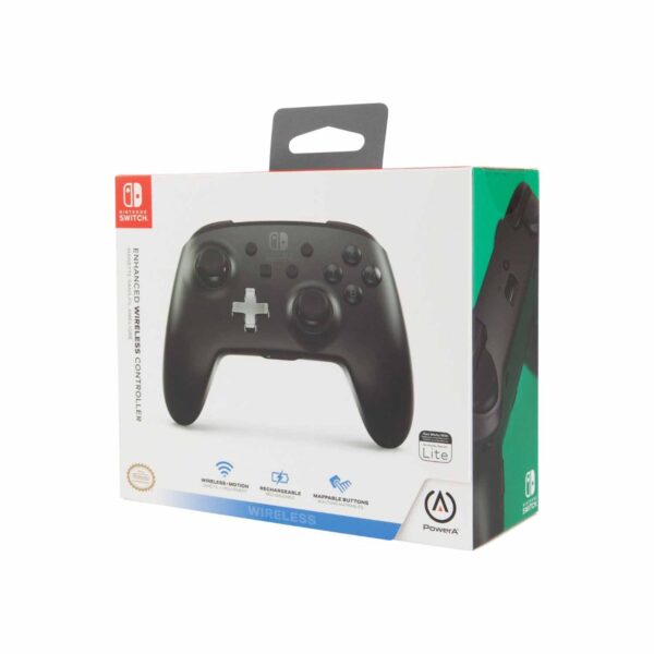 Mando Pro PowerA Wireless Nintendo Switch Black - Imagen 4