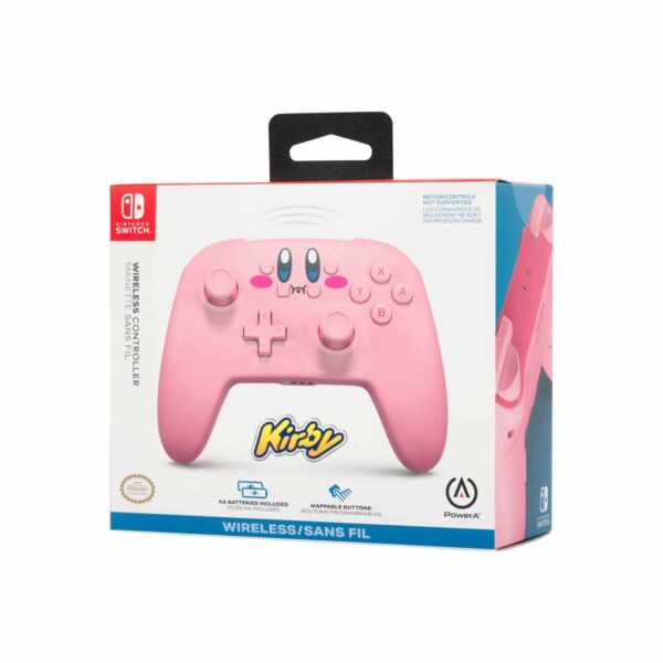 Mando Pro PowerA Wireless Nintendo Switch Kirby - Imagen 4