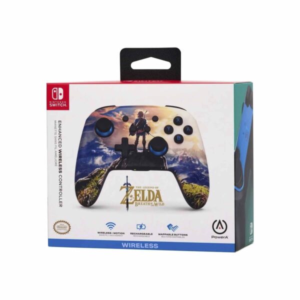 Mando Pro PowerA Wireless Nintendo Switch Kingdom Of Hyrule - Imagen 4