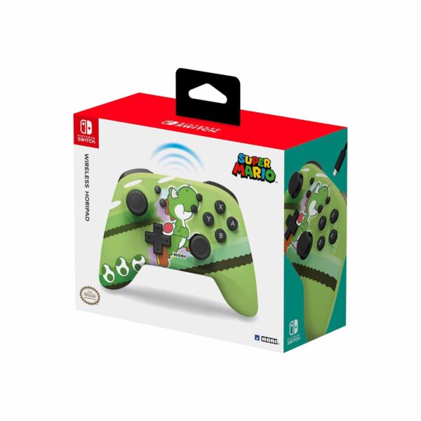 Mando Control Inalámbrico Horipad Nintendo Switch Yoshi - Imagen 4