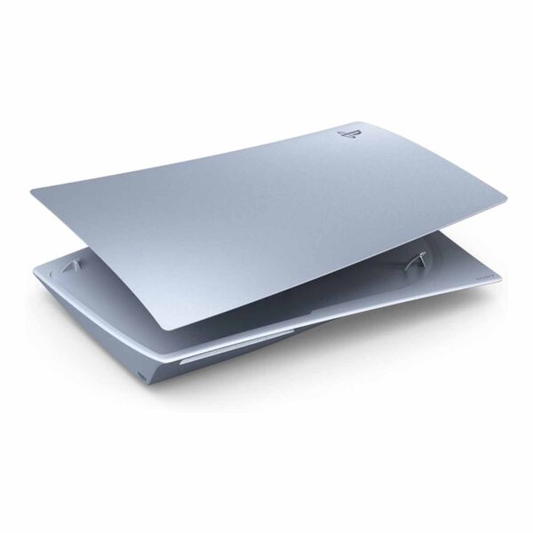 Cover Para Playstation 5 Slim Con Ranura De Disco Sterling Silver - Imagen 2